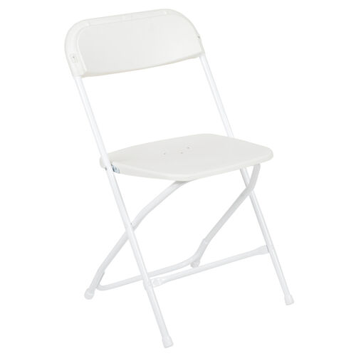 Premium White Plastic Chairs 